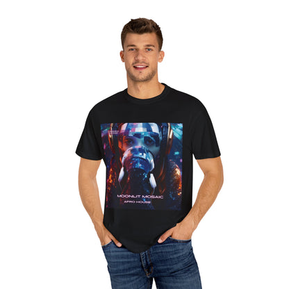 Moonlit Mosaic Unisex T-shirt by Cx3 Studio