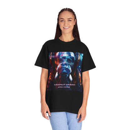 Moonlit Mosaic Unisex T-shirt by Cx3 Studio