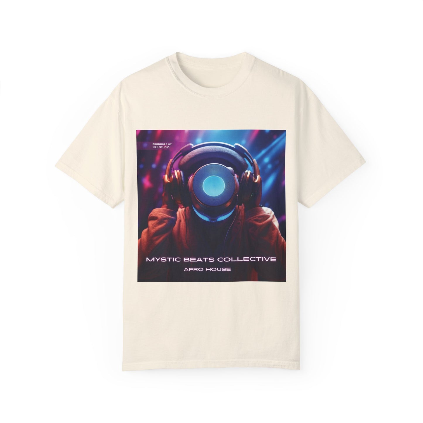 Mystic Beats Collective Unisex T-shirt by Cx3 Studio