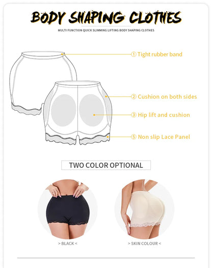 Butt Lifting Underwear | BBL Shorts Padded