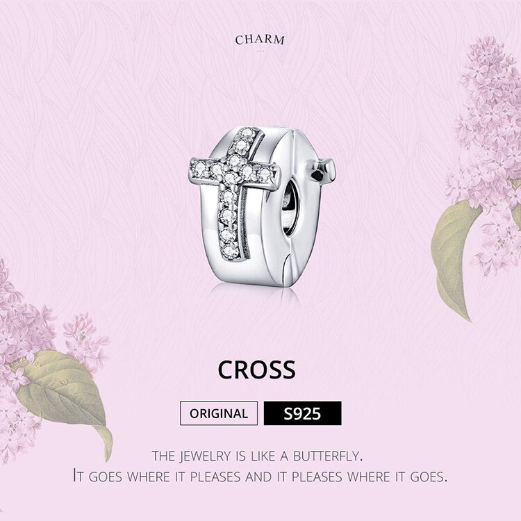 Bible Cross Clip Charm - Charmadise