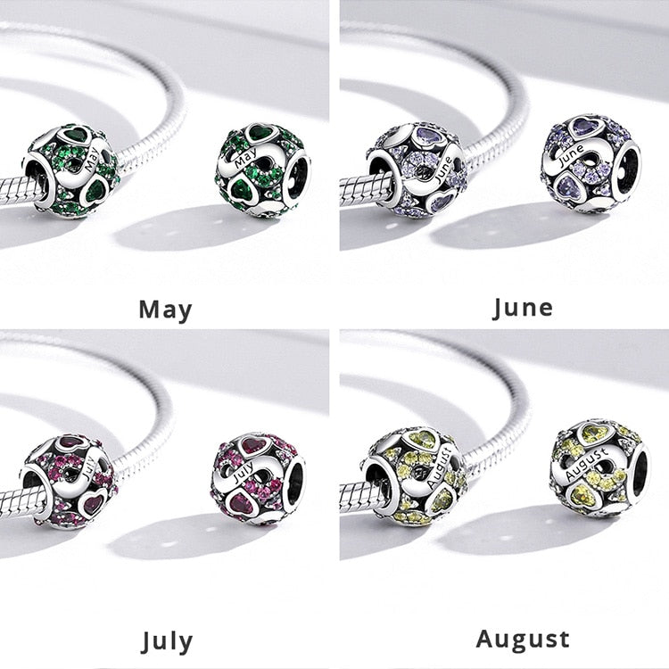 Infinite Love August Birthstone Bead Charm - Charmadise