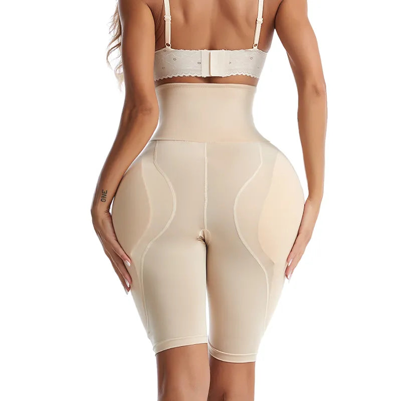 High Waist Trainer Butt Shapewear with Butt Pads