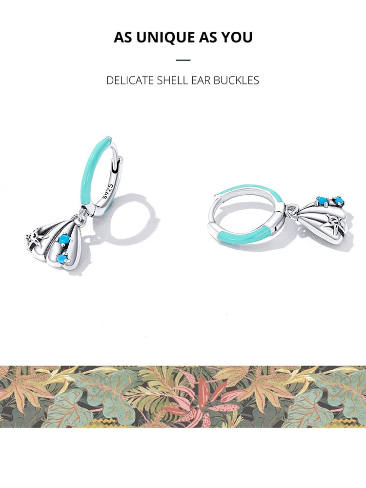 Delicate Shell Ear Buckles - Charmadise