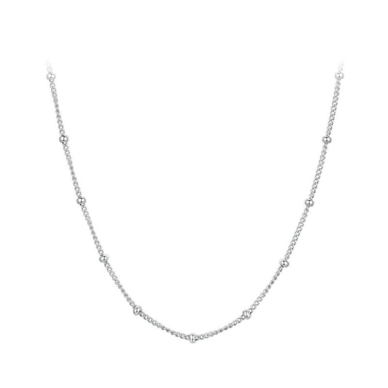 Classic Basic Chain 100% 925 Sterling Silver Lobster Clasp - Charmadise