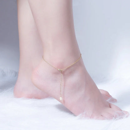 Twisted Chain Anklets