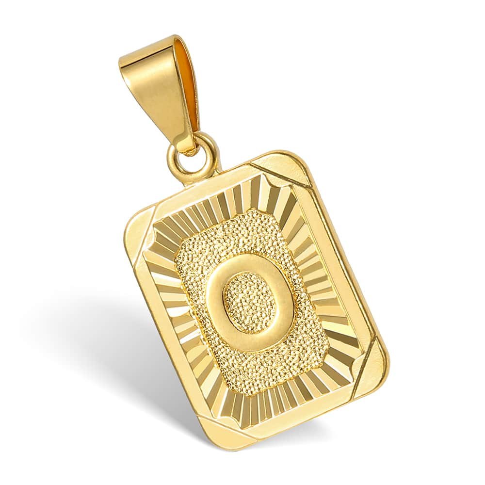 26 Letters Initial Pendant Gold Color Necklace