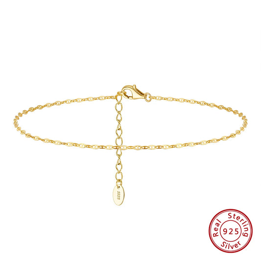 Mariner Chain Anklets Gold